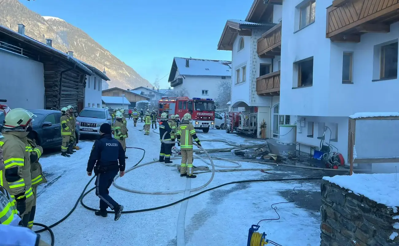 Küchenbrand in Pfunds - 27.12.2024