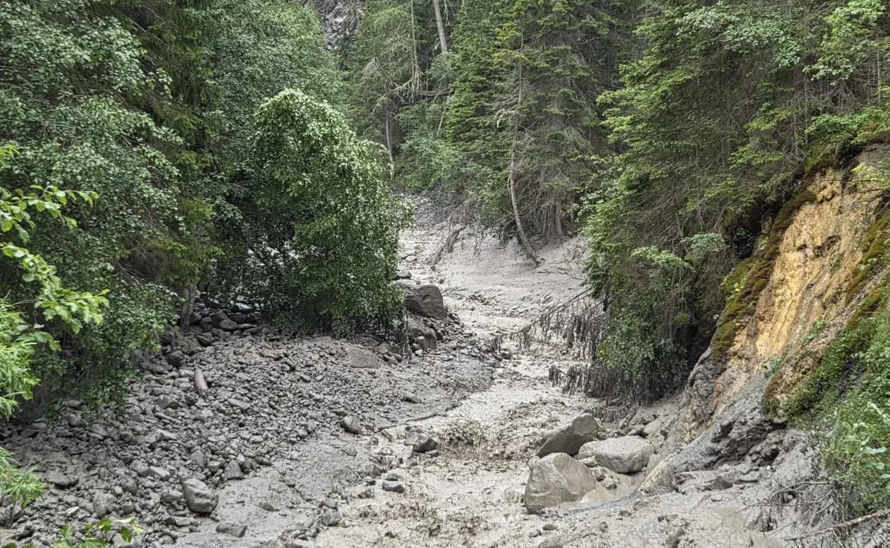Unwetter Erdrutsch – 28.06.2026