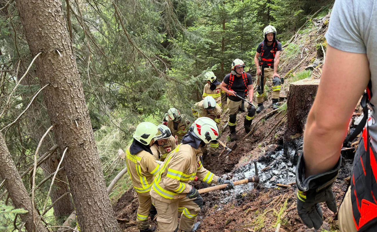 Waldbrand oberhalb von Schönegg – 29.06.2026